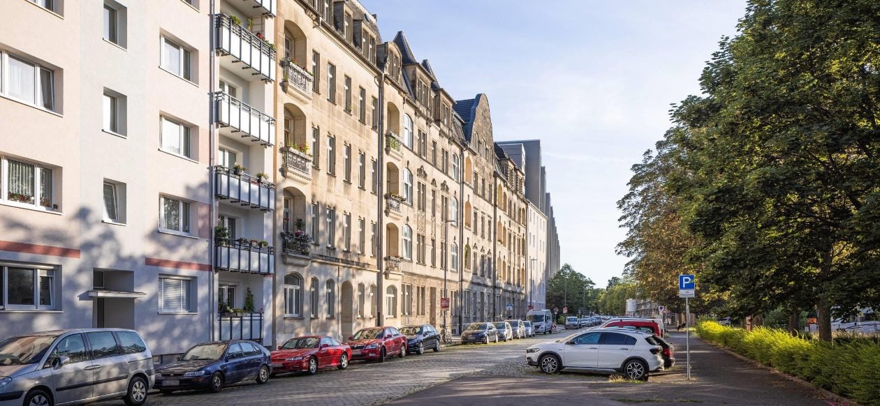 Florian-Geyer-Straße, Stadtteil Johannstadt