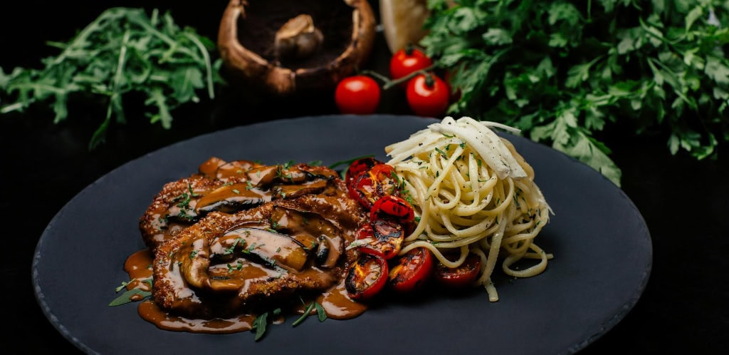 Fleischgericht mit Wild