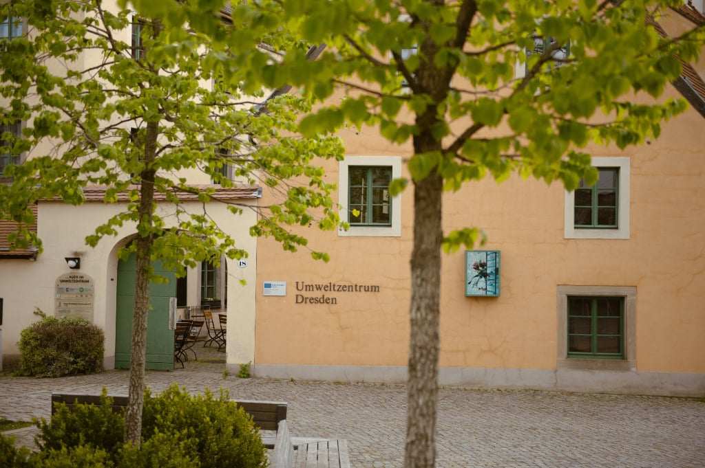 Das Umweltzentrum Dresden in der Schützengasse