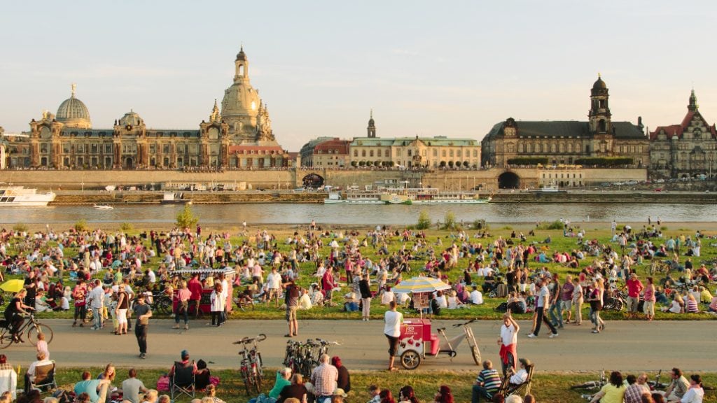 Canaletto-Stadtfest am Elbufer