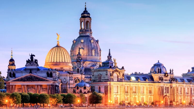 Altstadt-Silhouette Dresden mit der Frauenkirche