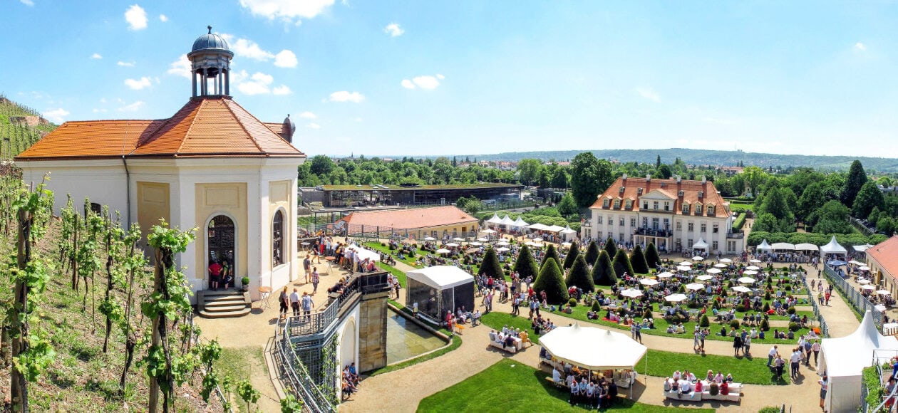 Federweißerfest auf Schloss Wackerbarth