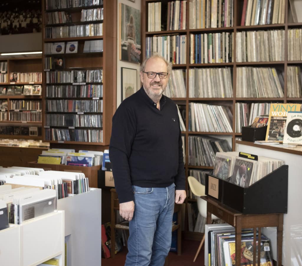 Der Sweetwater Record Store in Dresden-Neustadt ist ein Teil der Vinyl-Szene in Dresden.